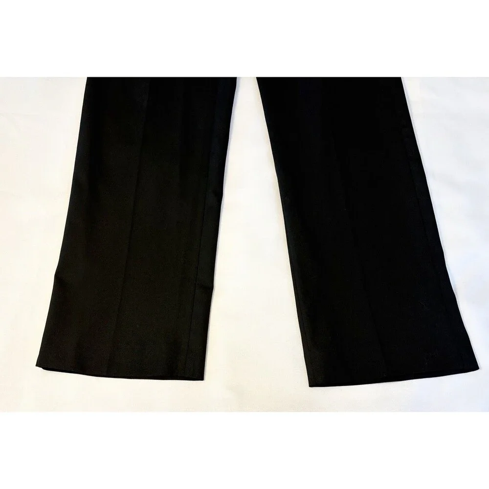 ALFANI Men’s Classic Fit Stretch Suit Pants Black 32x32 Straight Leg Flat Front